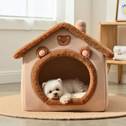 Haustierhaus Aus Plüsch